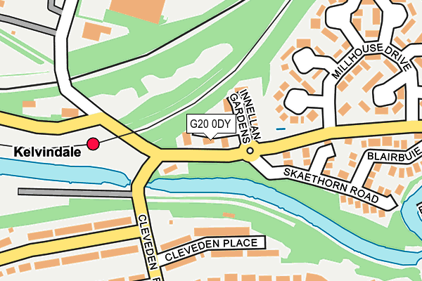 G20 0DY map - OS OpenMap – Local (Ordnance Survey) G20 0DY map - OS OpenMap – Local (Ordnance Survey)