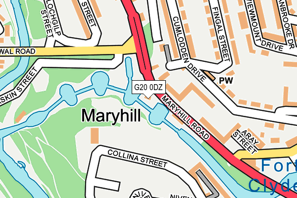 G20 0DZ map - OS OpenMap – Local (Ordnance Survey) G20 0DZ map - OS OpenMap – Local (Ordnance Survey)