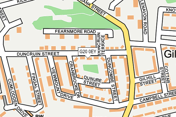 G20 0EY map - OS OpenMap – Local (Ordnance Survey) G20 0EY map - OS OpenMap – Local (Ordnance Survey)
