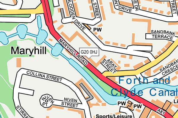 G20 0HJ map - OS OpenMap – Local (Ordnance Survey) G20 0HJ map - OS OpenMap – Local (Ordnance Survey)