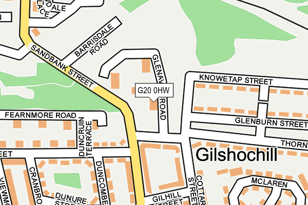 G20 0HW map - OS OpenMap – Local (Ordnance Survey) G20 0HW map - OS OpenMap – Local (Ordnance Survey)