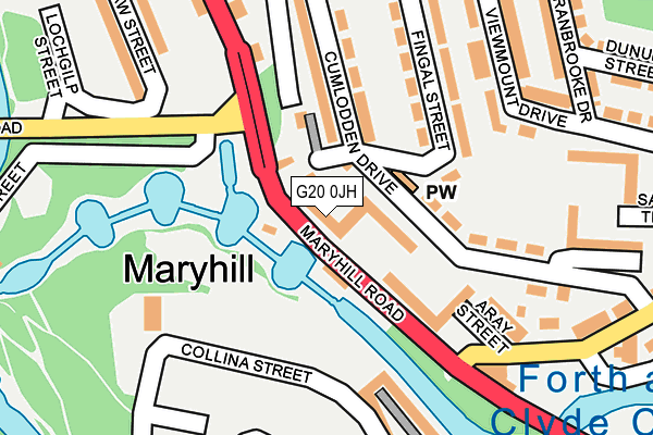 G20 0JH map - OS OpenMap – Local (Ordnance Survey) G20 0JH map - OS OpenMap – Local (Ordnance Survey)