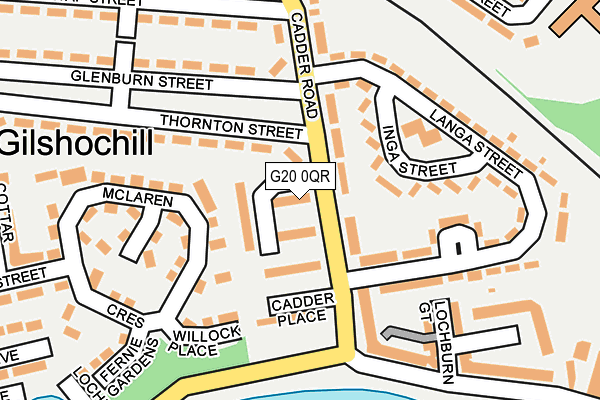 G20 0QR map - OS OpenMap – Local (Ordnance Survey) G20 0QR map - OS OpenMap – Local (Ordnance Survey)