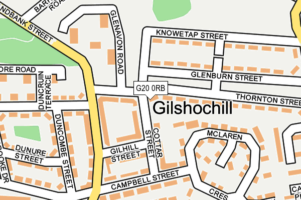 G20 0RB map - OS OpenMap – Local (Ordnance Survey) G20 0RB map - OS OpenMap – Local (Ordnance Survey)