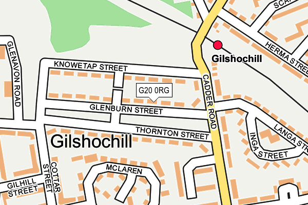 G20 0RG map - OS OpenMap – Local (Ordnance Survey) G20 0RG map - OS OpenMap – Local (Ordnance Survey)
