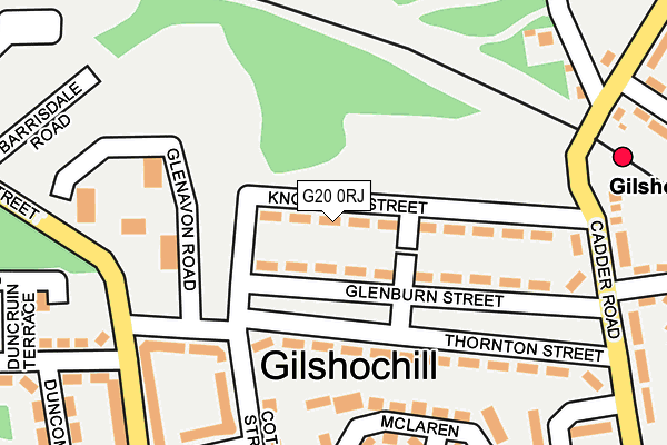 G20 0RJ map - OS OpenMap – Local (Ordnance Survey) G20 0RJ map - OS OpenMap – Local (Ordnance Survey)