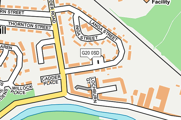 G20 0SD map - OS OpenMap – Local (Ordnance Survey) G20 0SD map - OS OpenMap – Local (Ordnance Survey)
