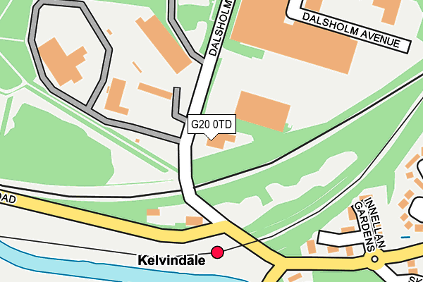 G20 0TD map - OS OpenMap – Local (Ordnance Survey) G20 0TD map - OS OpenMap – Local (Ordnance Survey)