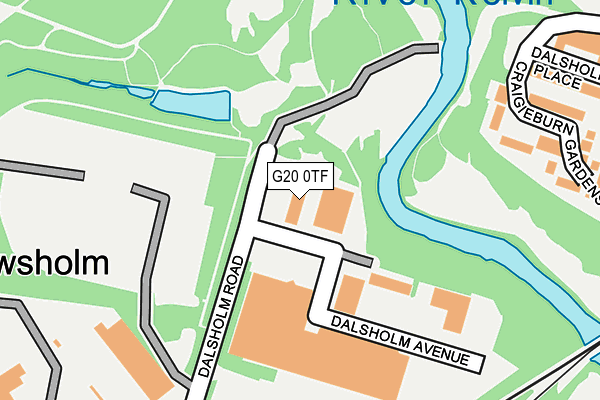 G20 0TF map - OS OpenMap – Local (Ordnance Survey) G20 0TF map - OS OpenMap – Local (Ordnance Survey)
