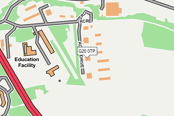 G20 0TP map - OS OpenMap – Local (Ordnance Survey) G20 0TP map - OS OpenMap – Local (Ordnance Survey)