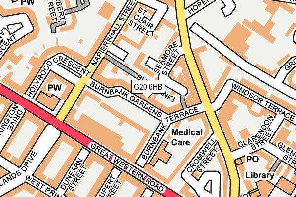 G20 6HB map - OS OpenMap – Local (Ordnance Survey) G20 6HB map - OS OpenMap – Local (Ordnance Survey)