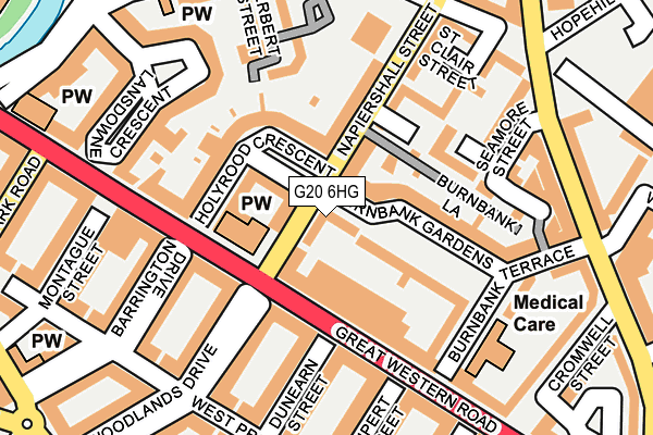 G20 6HG map - OS OpenMap – Local (Ordnance Survey) G20 6HG map - OS OpenMap – Local (Ordnance Survey)
