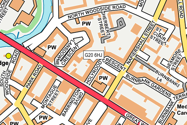 G20 6HJ map - OS OpenMap – Local (Ordnance Survey) G20 6HJ map - OS OpenMap – Local (Ordnance Survey)