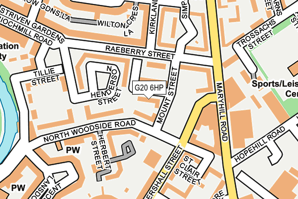 G20 6HP map - OS OpenMap – Local (Ordnance Survey) G20 6HP map - OS OpenMap – Local (Ordnance Survey)