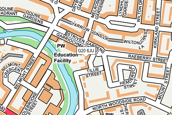 G20 6JU map - OS OpenMap – Local (Ordnance Survey) G20 6JU map - OS OpenMap – Local (Ordnance Survey)