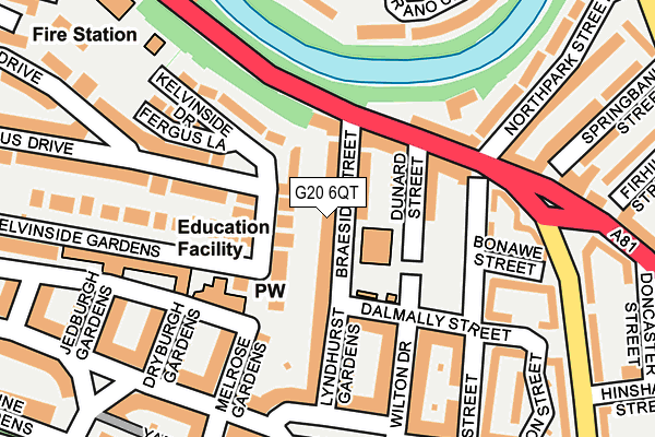 G20 6QT map - OS OpenMap – Local (Ordnance Survey) G20 6QT map - OS OpenMap – Local (Ordnance Survey)