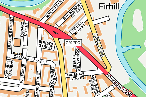 G20 7DQ map - OS OpenMap – Local (Ordnance Survey) G20 7DQ map - OS OpenMap – Local (Ordnance Survey)
