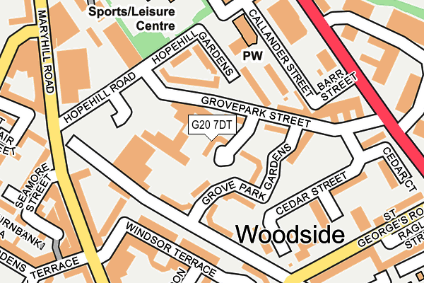 G20 7DT map - OS OpenMap – Local (Ordnance Survey) G20 7DT map - OS OpenMap – Local (Ordnance Survey)