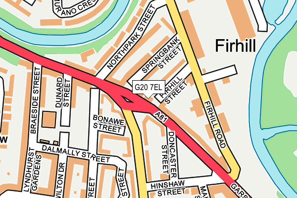G20 7EL map - OS OpenMap – Local (Ordnance Survey) G20 7EL map - OS OpenMap – Local (Ordnance Survey)