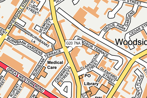 G20 7NA map - OS OpenMap – Local (Ordnance Survey) G20 7NA map - OS OpenMap – Local (Ordnance Survey)