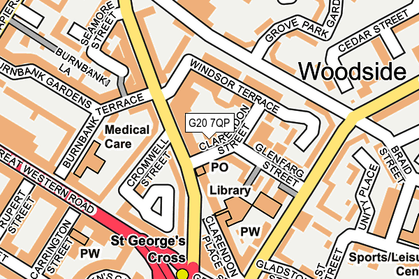 G20 7QP map - OS OpenMap – Local (Ordnance Survey) G20 7QP map - OS OpenMap – Local (Ordnance Survey)