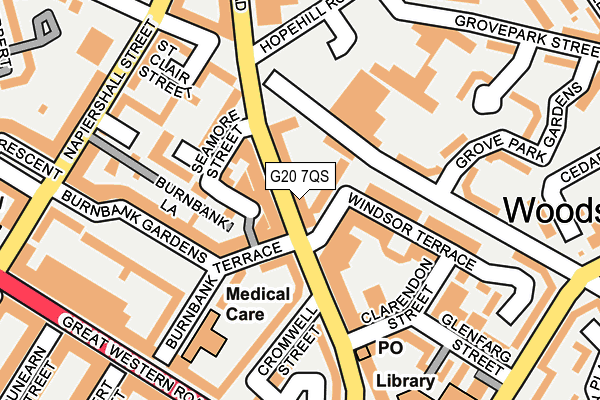 G20 7QS map - OS OpenMap – Local (Ordnance Survey) G20 7QS map - OS OpenMap – Local (Ordnance Survey)