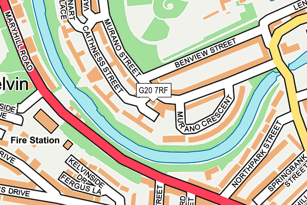 G20 7RF map - OS OpenMap – Local (Ordnance Survey) G20 7RF map - OS OpenMap – Local (Ordnance Survey)