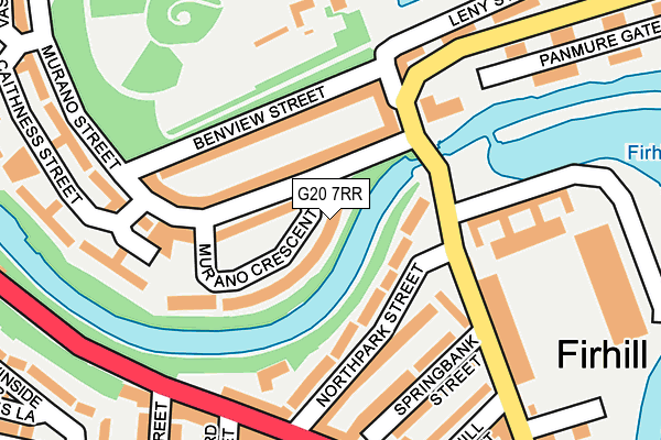 G20 7RR map - OS OpenMap – Local (Ordnance Survey) G20 7RR map - OS OpenMap – Local (Ordnance Survey)