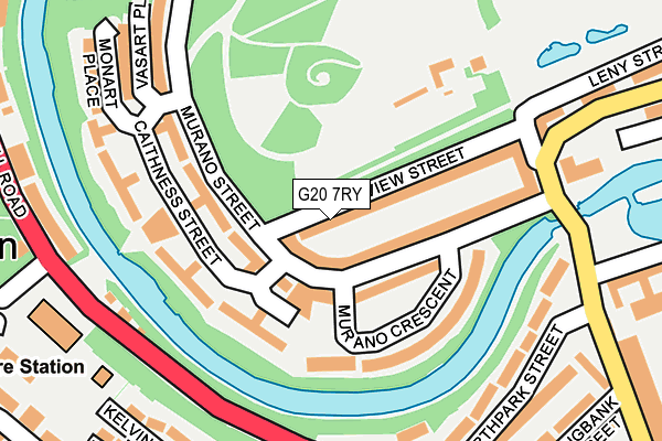 G20 7RY map - OS OpenMap – Local (Ordnance Survey) G20 7RY map - OS OpenMap – Local (Ordnance Survey)