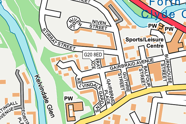 G20 8ED map - OS OpenMap – Local (Ordnance Survey) G20 8ED map - OS OpenMap – Local (Ordnance Survey)