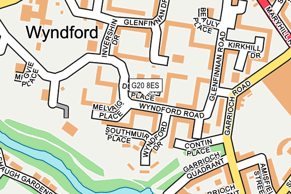 G20 8ES map - OS OpenMap – Local (Ordnance Survey) G20 8ES map - OS OpenMap – Local (Ordnance Survey)