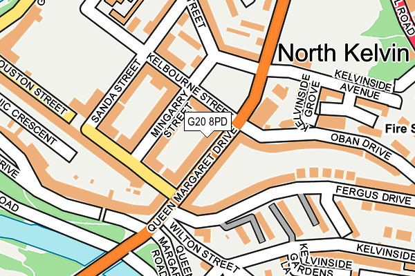 G20 8PD map - OS OpenMap – Local (Ordnance Survey) G20 8PD map - OS OpenMap – Local (Ordnance Survey)