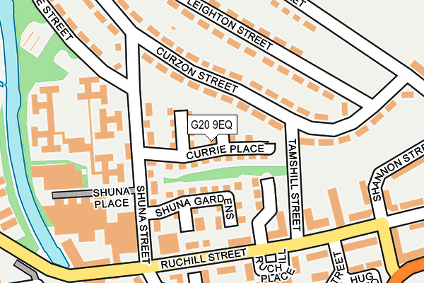 G20 9EQ map - OS OpenMap – Local (Ordnance Survey) G20 9EQ map - OS OpenMap – Local (Ordnance Survey)