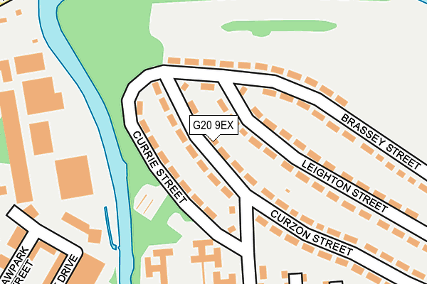 G20 9EX map - OS OpenMap – Local (Ordnance Survey) G20 9EX map - OS OpenMap – Local (Ordnance Survey)