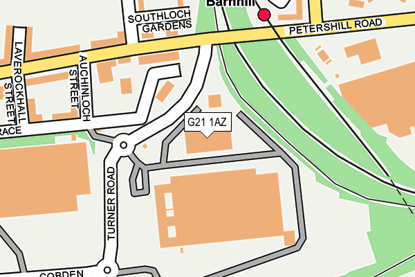 G21 1AZ map - OS OpenMap – Local (Ordnance Survey) G21 1AZ map - OS OpenMap – Local (Ordnance Survey)