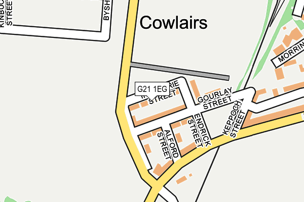 G21 1EG map - OS OpenMap – Local (Ordnance Survey) G21 1EG map - OS OpenMap – Local (Ordnance Survey)