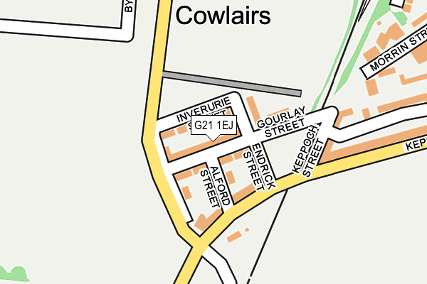 G21 1EJ map - OS OpenMap – Local (Ordnance Survey) G21 1EJ map - OS OpenMap – Local (Ordnance Survey)