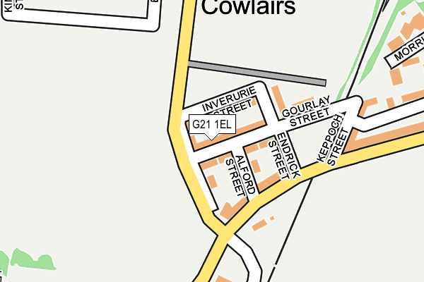 G21 1EL map - OS OpenMap – Local (Ordnance Survey) G21 1EL map - OS OpenMap – Local (Ordnance Survey)
