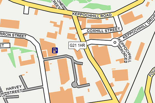 G21 1HR map - OS OpenMap – Local (Ordnance Survey) G21 1HR map - OS OpenMap – Local (Ordnance Survey)