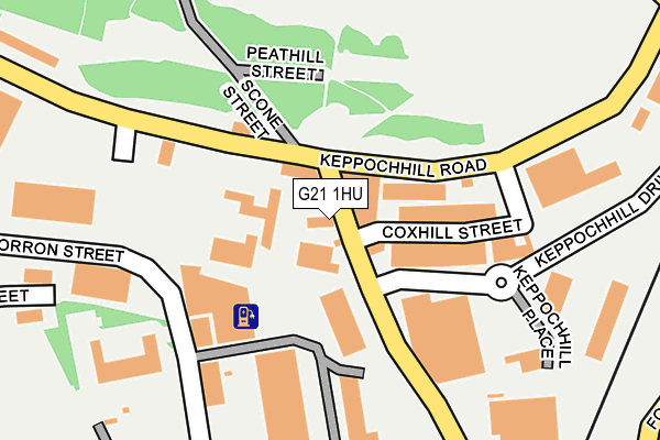 G21 1HU map - OS OpenMap – Local (Ordnance Survey) G21 1HU map - OS OpenMap – Local (Ordnance Survey)
