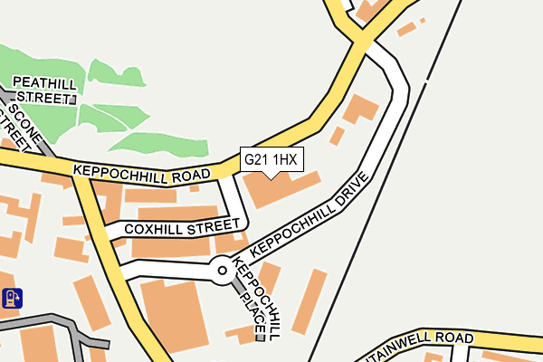 G21 1HX map - OS OpenMap – Local (Ordnance Survey) G21 1HX map - OS OpenMap – Local (Ordnance Survey)
