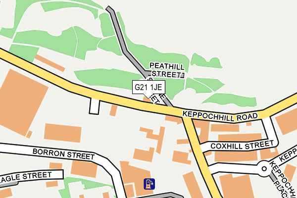G21 1JE map - OS OpenMap – Local (Ordnance Survey) G21 1JE map - OS OpenMap – Local (Ordnance Survey)