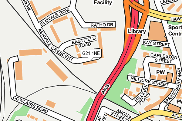 G21 1NE map - OS OpenMap – Local (Ordnance Survey) G21 1NE map - OS OpenMap – Local (Ordnance Survey)