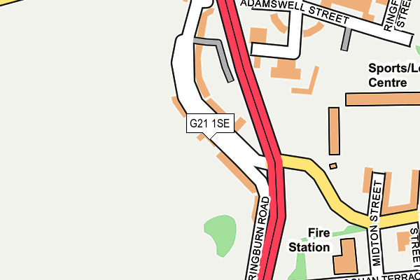 G21 1SE map - OS OpenMap – Local (Ordnance Survey) G21 1SE map - OS OpenMap – Local (Ordnance Survey)