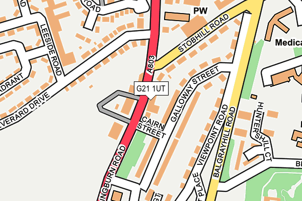 G21 1UT map - OS OpenMap – Local (Ordnance Survey) G21 1UT map - OS OpenMap – Local (Ordnance Survey)