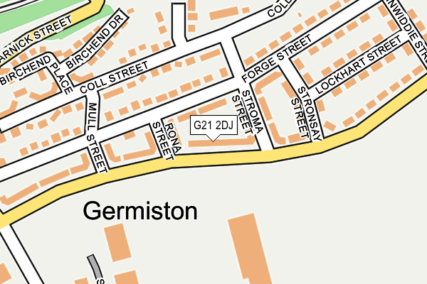 G21 2DJ map - OS OpenMap – Local (Ordnance Survey) G21 2DJ map - OS OpenMap – Local (Ordnance Survey)