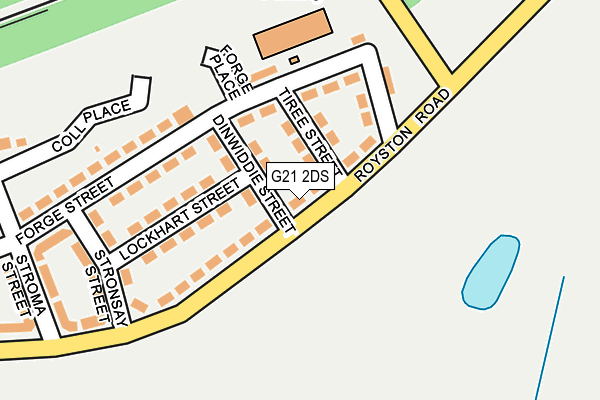 G21 2DS map - OS OpenMap – Local (Ordnance Survey) G21 2DS map - OS OpenMap – Local (Ordnance Survey)