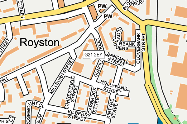 G21 2EY map - OS OpenMap – Local (Ordnance Survey) G21 2EY map - OS OpenMap – Local (Ordnance Survey)