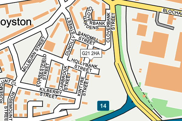 G21 2HA map - OS OpenMap – Local (Ordnance Survey) G21 2HA map - OS OpenMap – Local (Ordnance Survey)