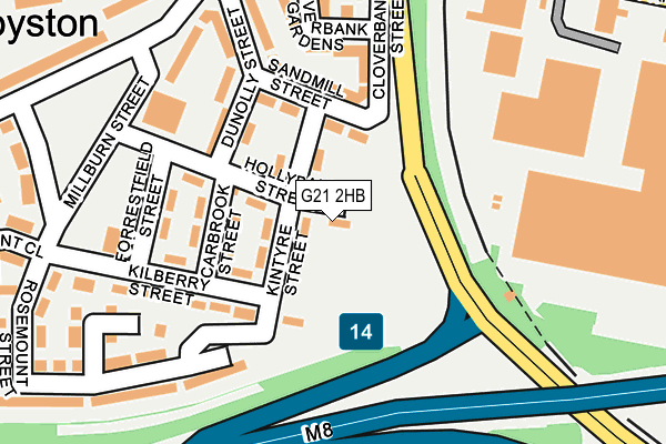 G21 2HB map - OS OpenMap – Local (Ordnance Survey) G21 2HB map - OS OpenMap – Local (Ordnance Survey)